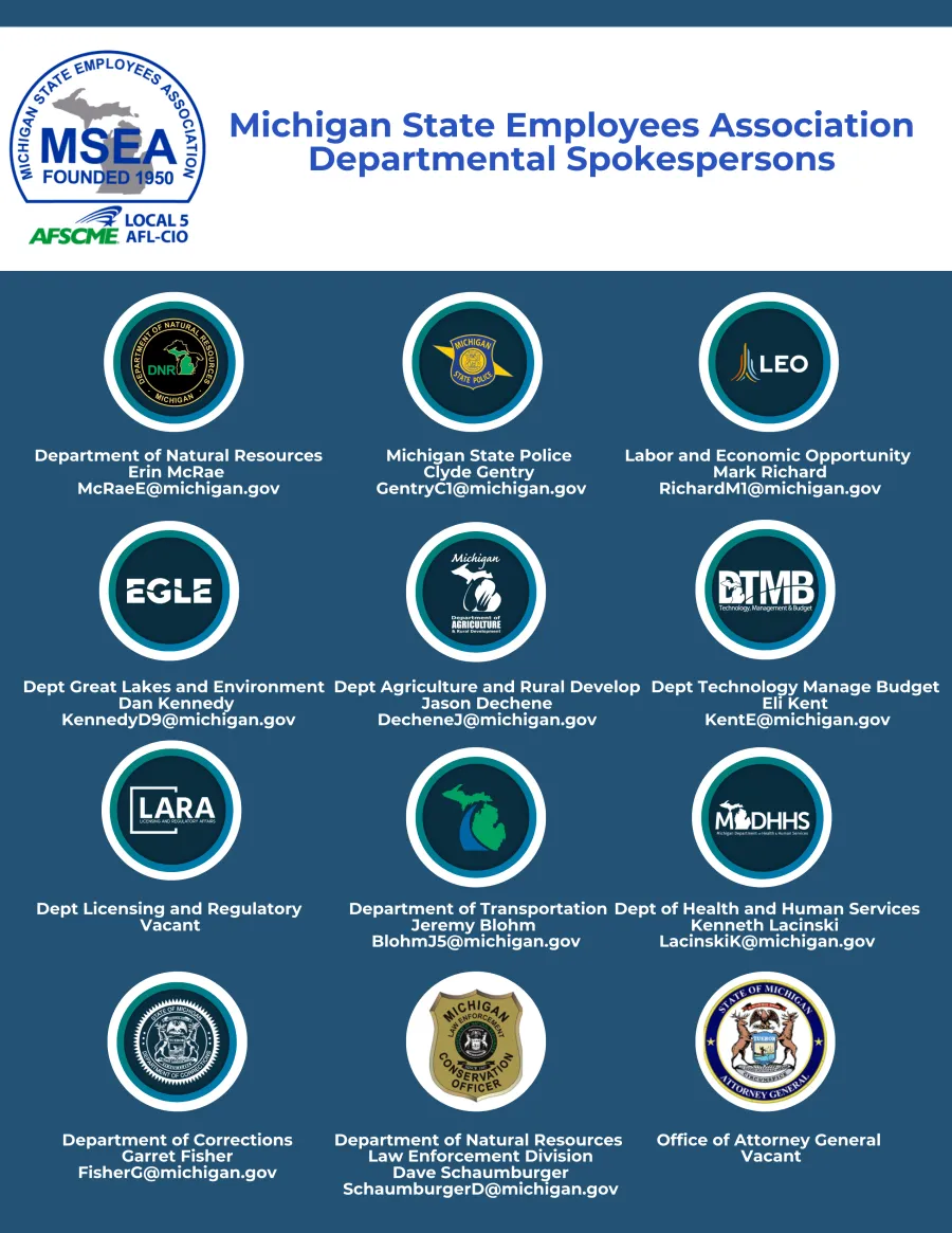 2024 MSEA spokespersons